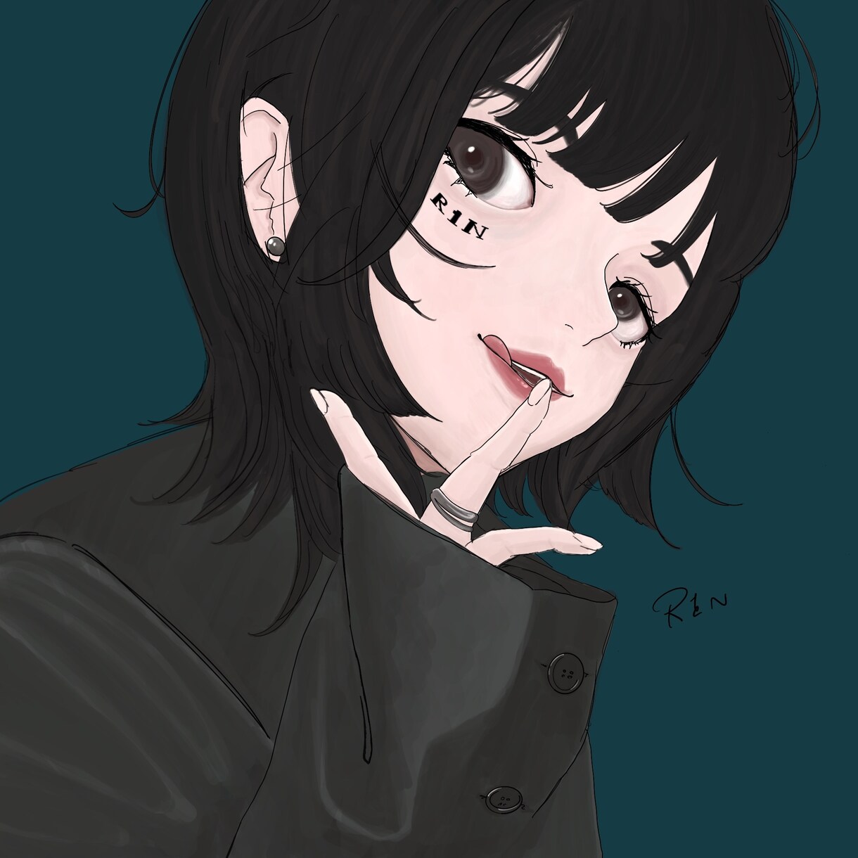 アイコンに使っていただけるようなイラストを描きます どこか自然と惹き込まれるようなイラスト イメージ2