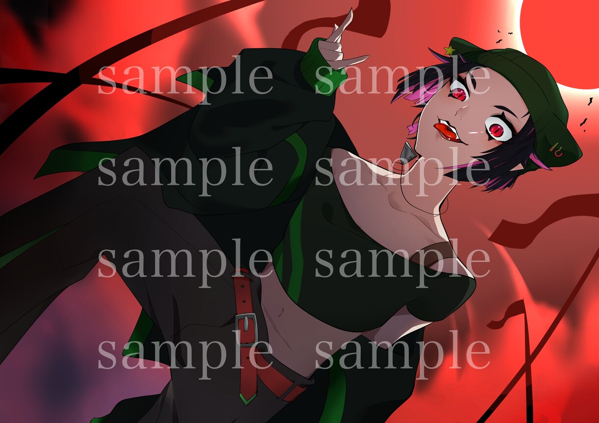 動画(歌ってみた等)サムネイルを描きます 完成度の高い女性キャライラストを求めてる方へ！ イメージ3