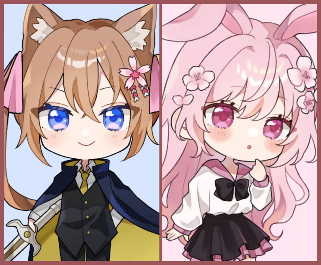 かわいいミニキャラ描きます SNSのアイコンやGM・KP駒におすすめ！ イメージ7