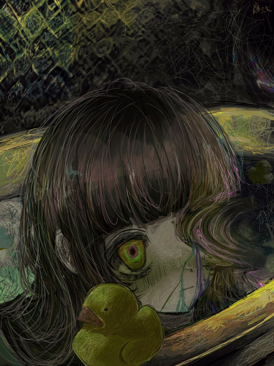 感情を描いたイラストを制作します 一度見たら、頭の奥に残る絵を描き忘れられない。 イメージ8