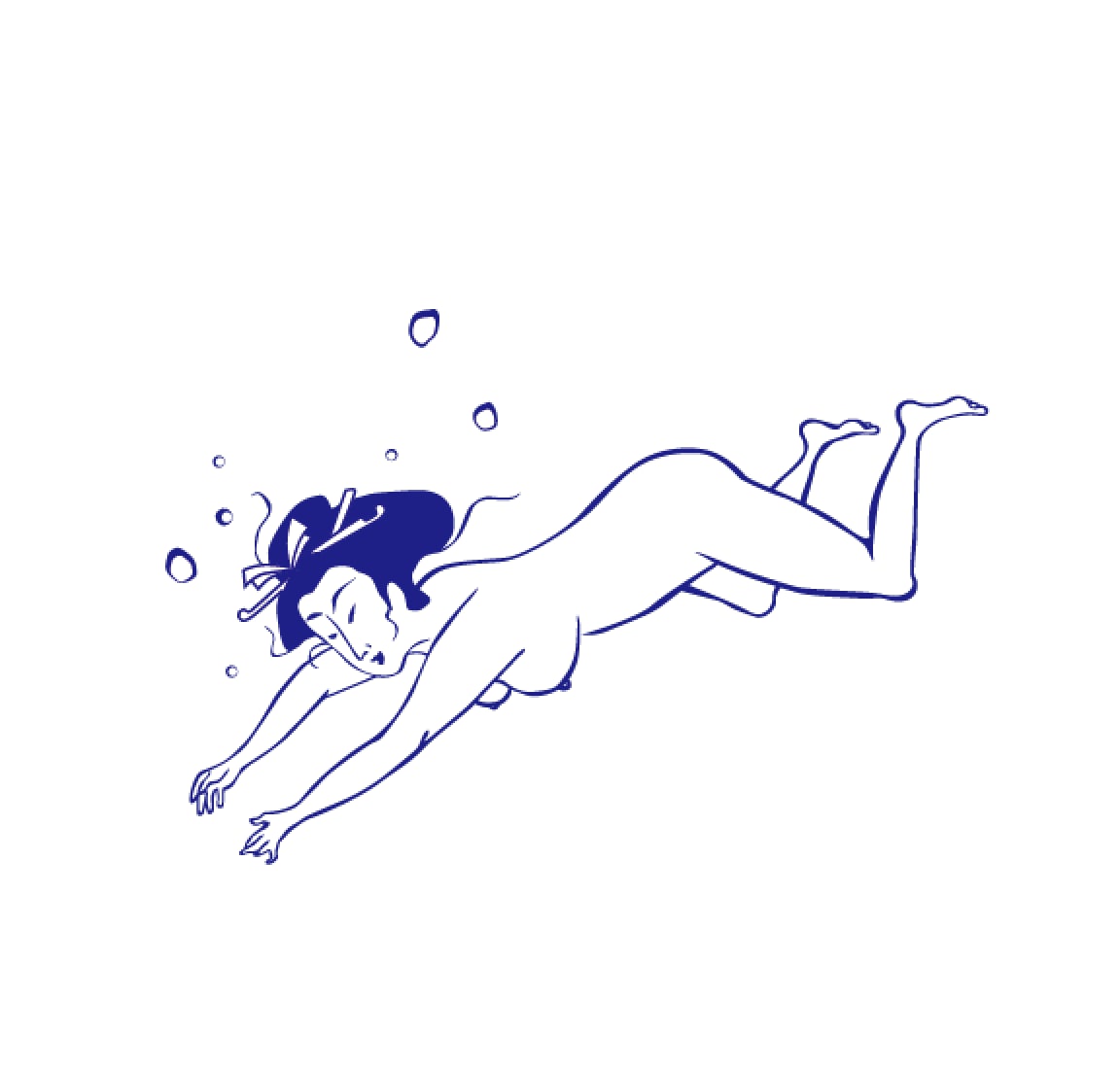 浮世絵/江戸風ポップな線画のイラスト制作します 現代風の所作やアイテムにアレンジ可能◎ イメージ7