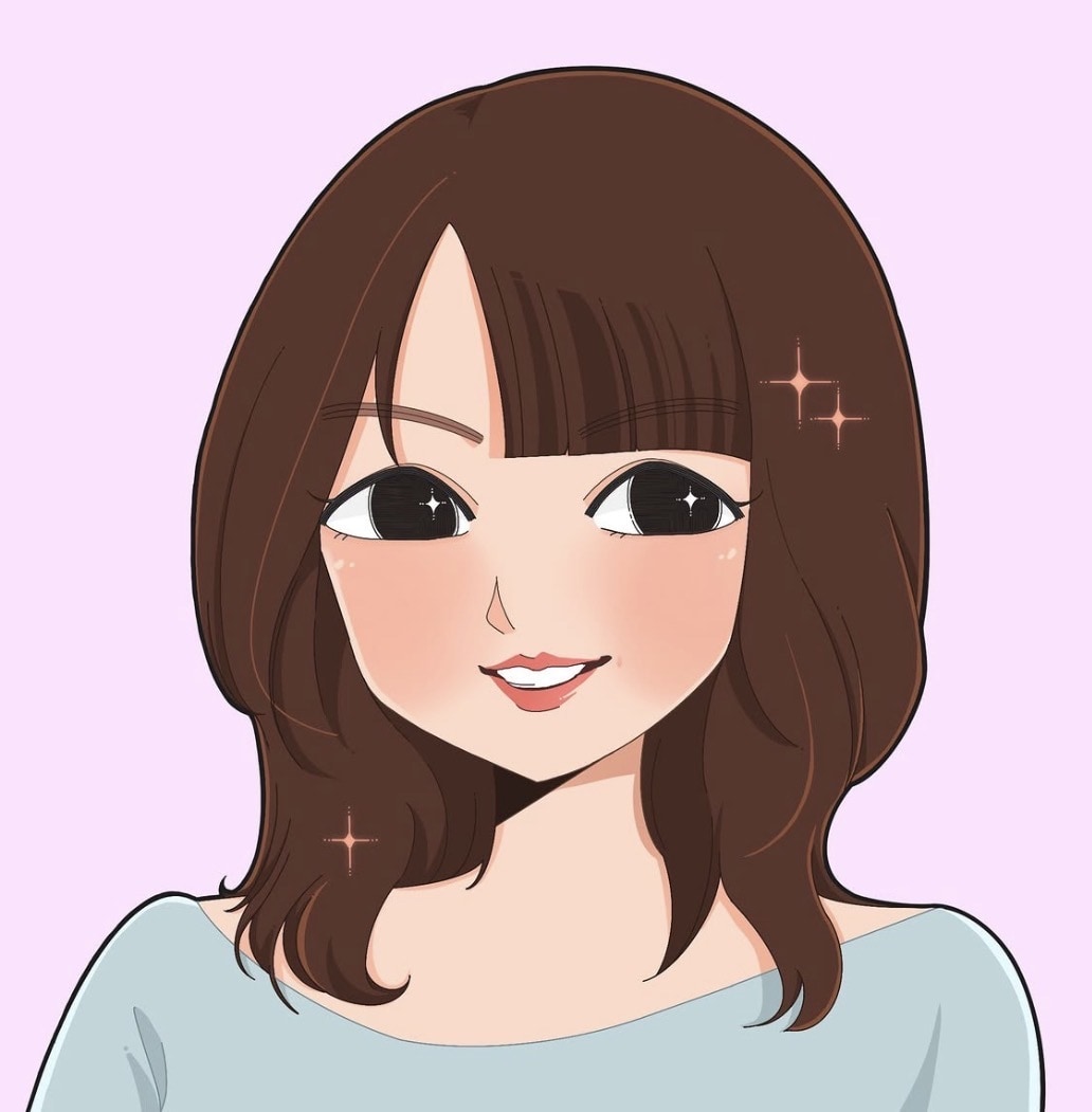 きらめく瞳の似顔絵描きます ＳＮＳアイコンに◎きらめく瞳のおしゃれな似顔絵 イメージ3