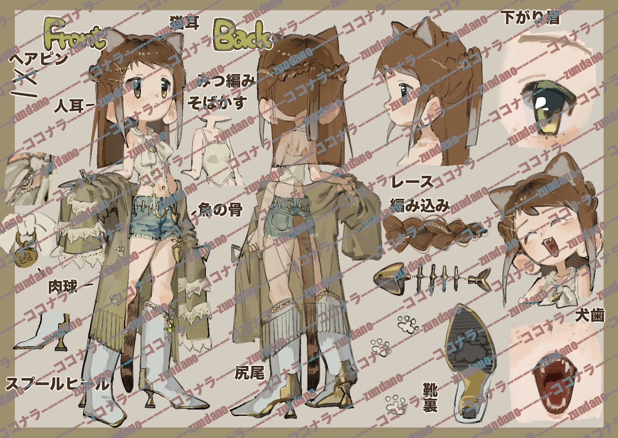 SNSアイコン・サムネイルなど制作いたします 2.5〜5頭身のデフォルメされたキャラクターが得意です！ イメージ4