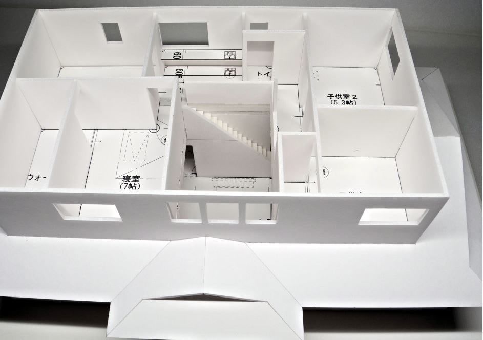 検討用スタディ模型、住宅模型、建築模型を製作します 住宅図面をカタチに、外観、間取り図を具体的なカタチに イメージ9