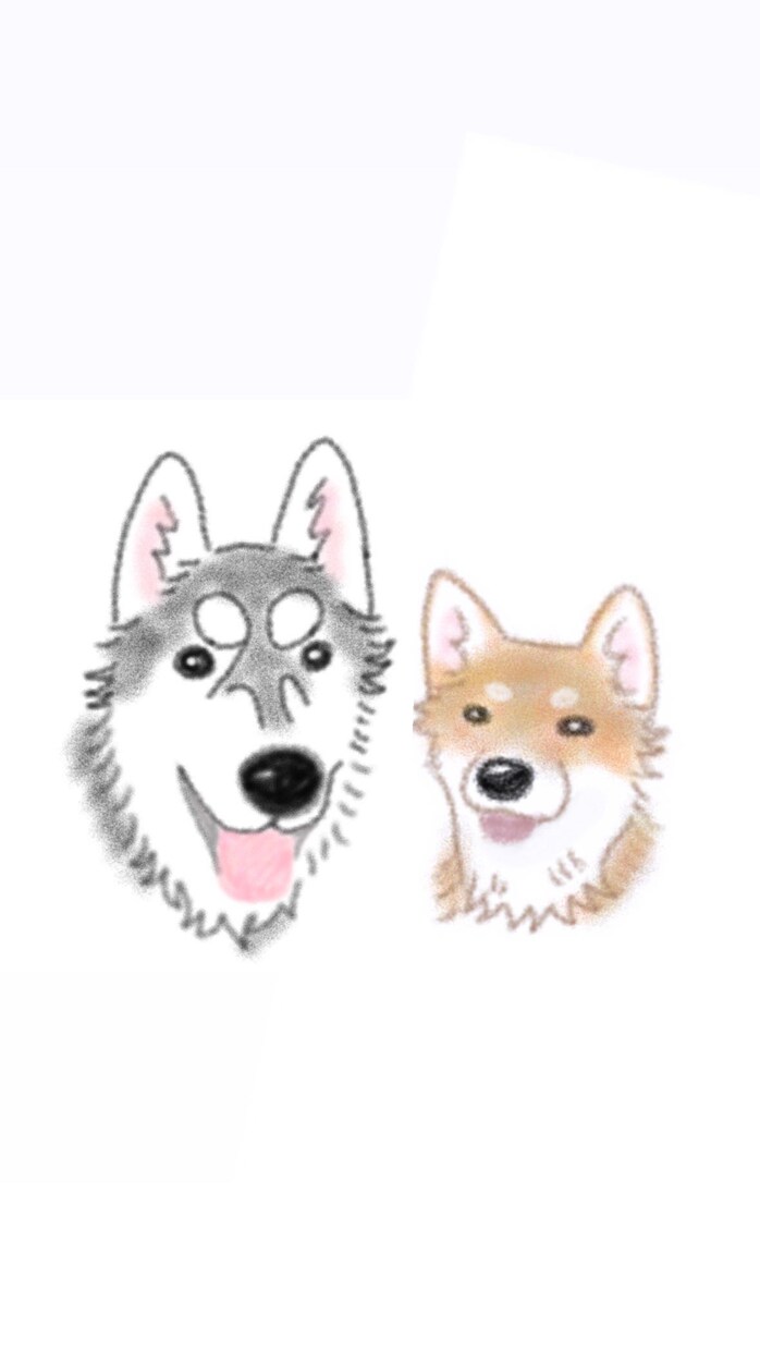 愛犬のイラストを描きます 世界一可愛いあなたの愛犬イラスト柔らかいタッチのイラスト イメージ9