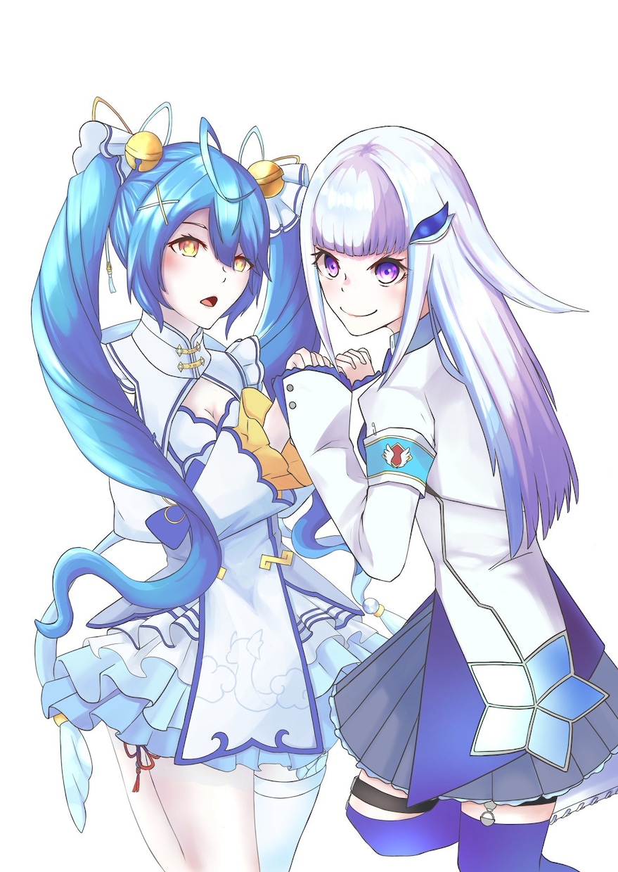 美麗なオリジナルイラストを描きます あなたのイメージするオリジナルキャラを壁紙やアイコンに！！ イメージ4