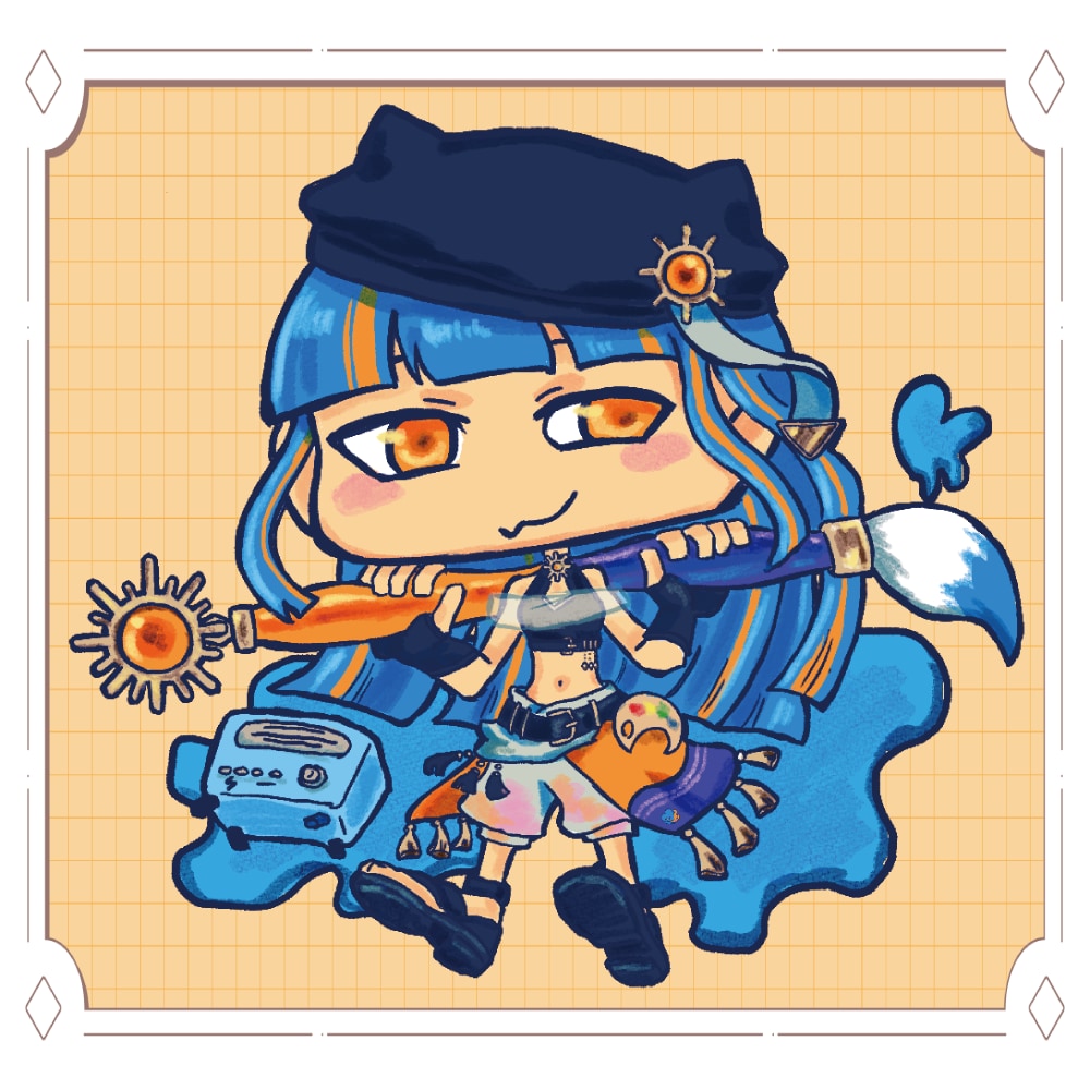 SDキャラクター制作します ポップで可愛いSDキャラクター制作します イメージ1