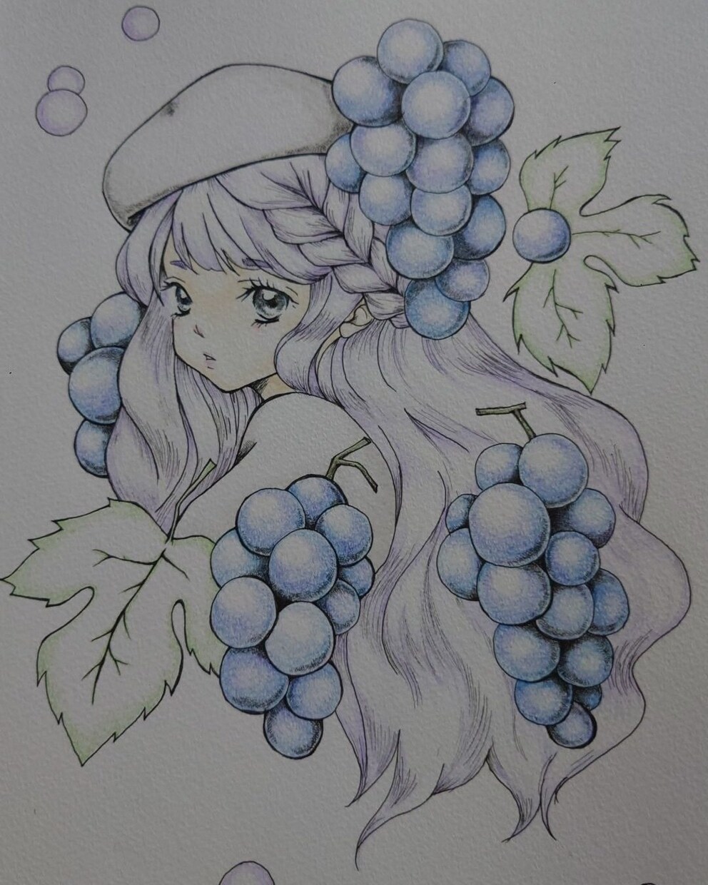 色鉛筆でお好きなのイメージでキャラクターを描きます 世界に一つだけのイラストを欲しい方に! イメージ3