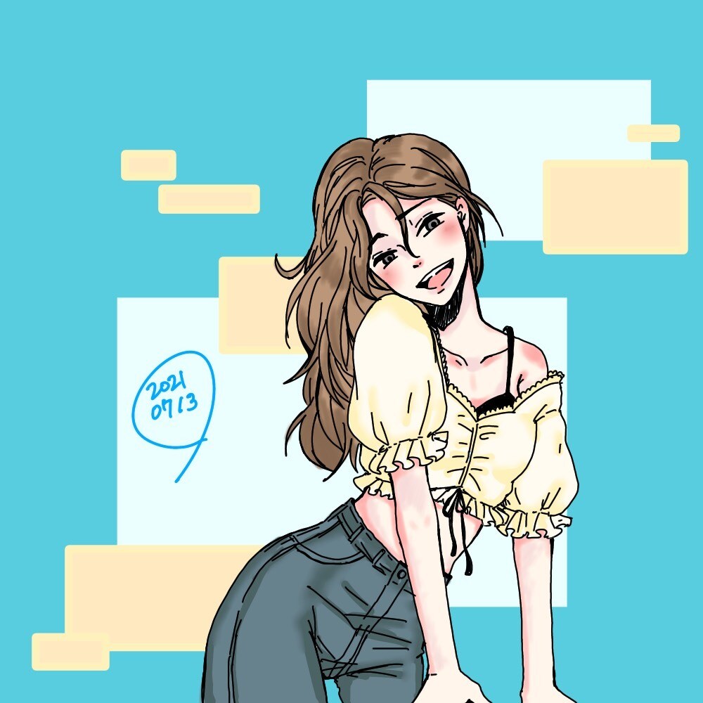 シンプルでオシャレなイラストを描きます SNSアイコンや投稿の表紙などに！ イメージ4