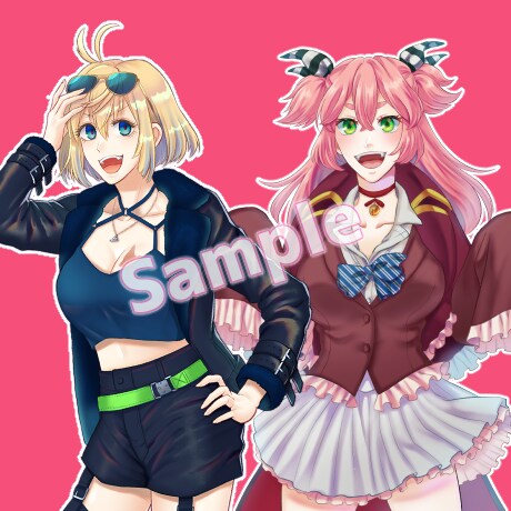 キャラクター立ち絵お描きします アイコン・TRPGなどにどうぞ！ イメージ3