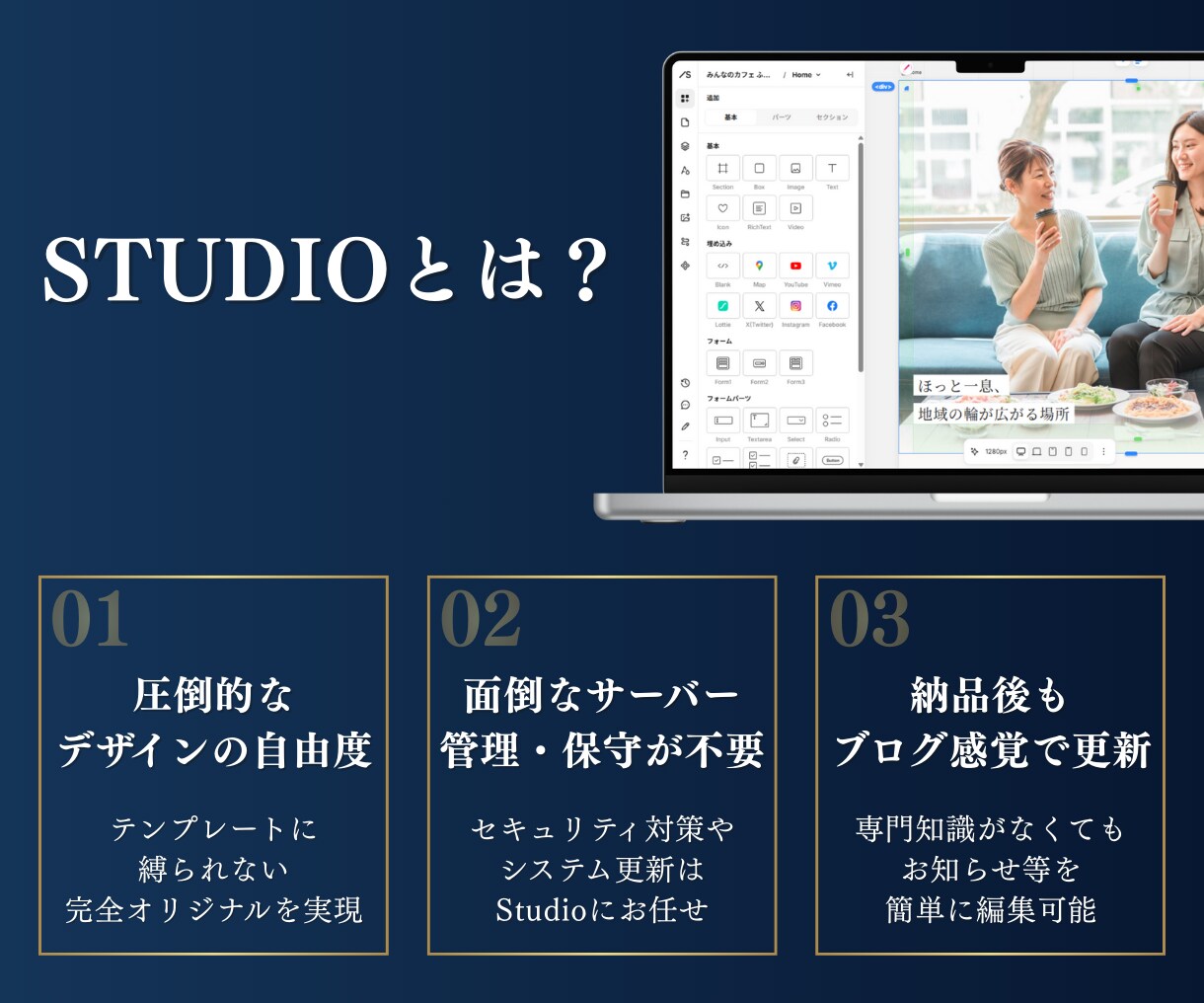 事業の信頼を高める本格Webサイト作ります 「素人感」からの卒業。対話で想いをカタチにするオーダーメイド イメージ6