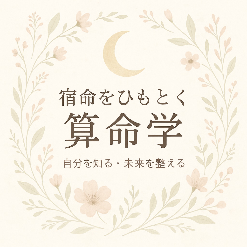 40代女性の適職と転職時期を算命学で鑑定します 今の仕事を続ける？辞める？あなたに合う道を整理します イメージ2