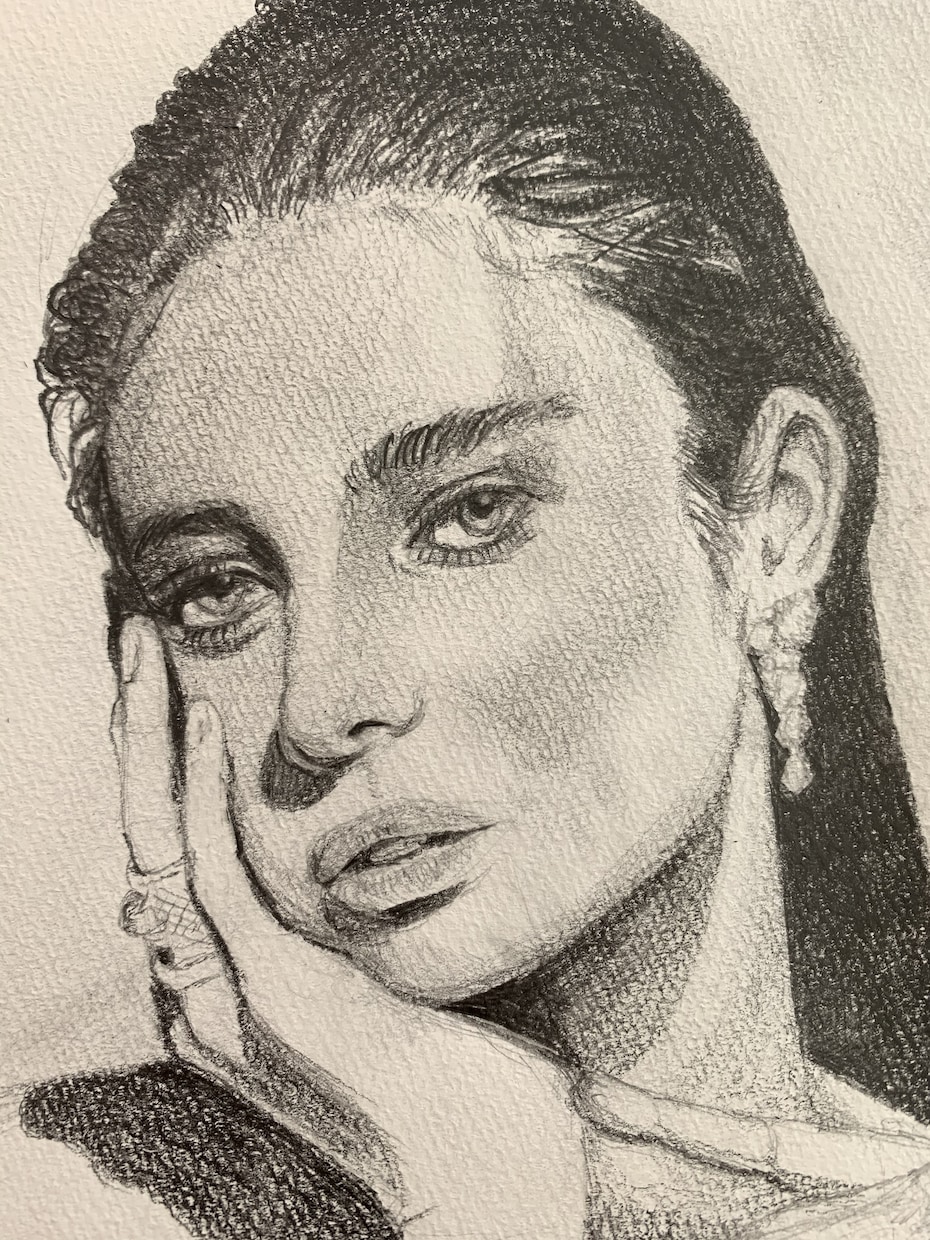 手描きで味のある鉛筆画の似顔絵を作成します 〜手描きの鉛筆画で、写真には無い味を〜 イメージ7