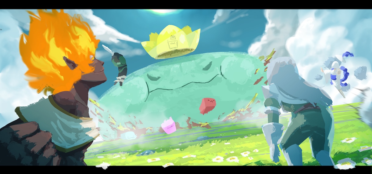依頼したいイラストのイメージを確認しつつ制作します 自分のアイコンやキャラデザしてほしい方ドット絵もやっています イメージ4