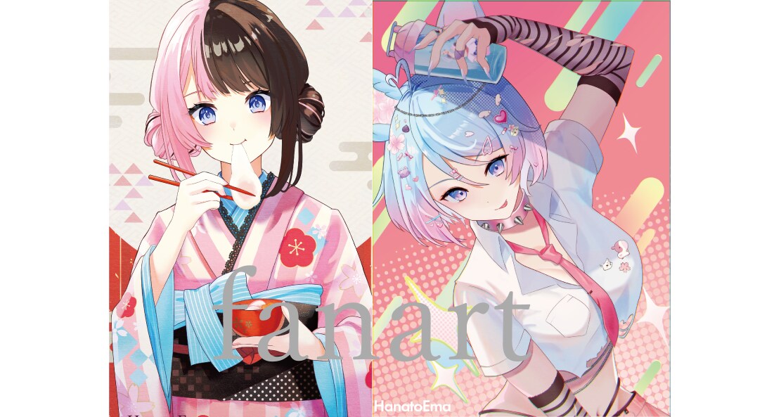 目を引くかわいいハーフイラスト制作します 女の子イラストはお任せください イメージ6