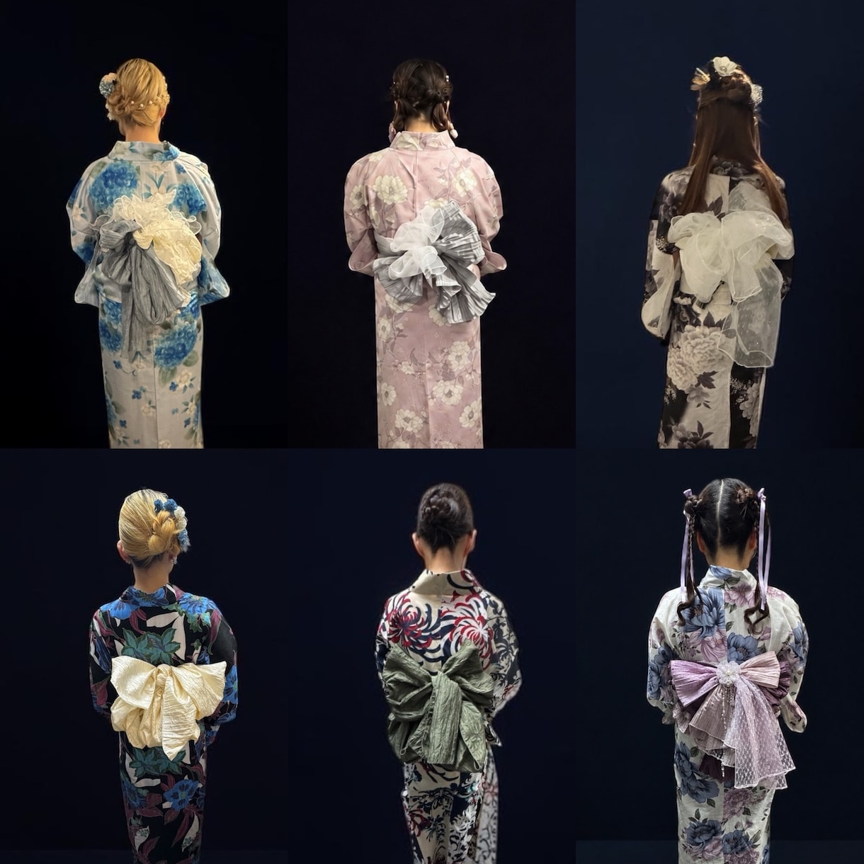 出張着付け着物のトータルコーディネートをいたします ビジュアルのプロがコーディネートからヘアアレンジのアドバイス イメージ1