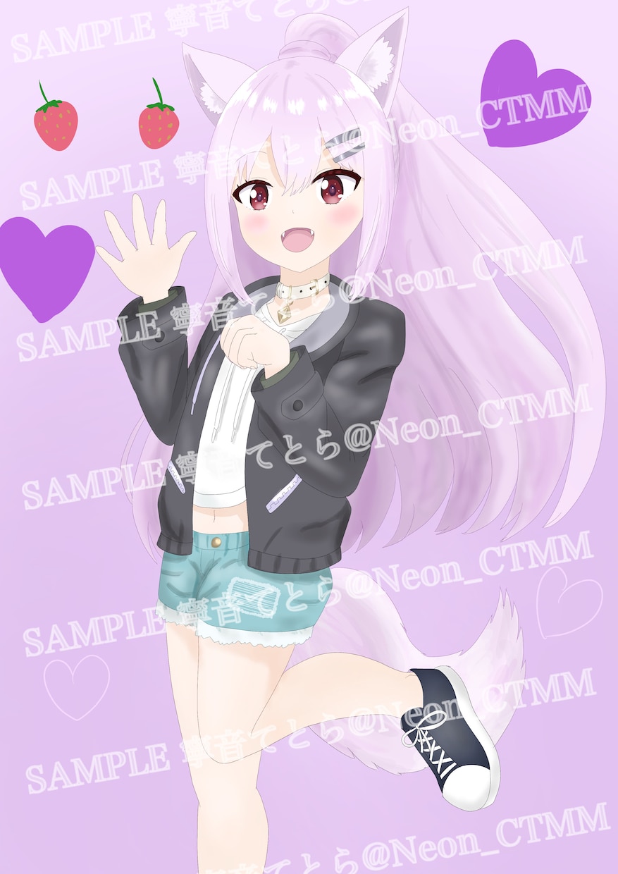 かわいい女の子のイラストを描きます 様々な用途で使用できるイラストを描きます！ イメージ3