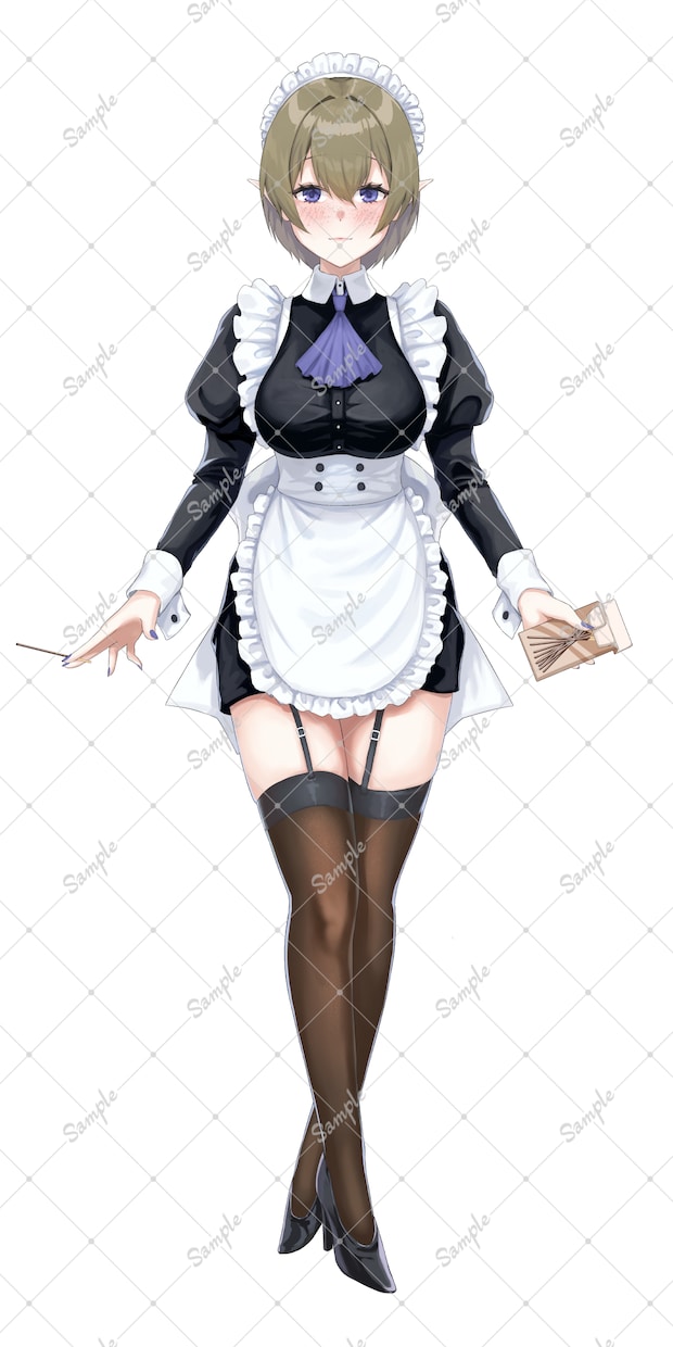 SNSアイコン・一枚絵制作｜可愛いイラスト描きます 配信者・VTuber・創作キャラなど幅広く対応します イメージ5
