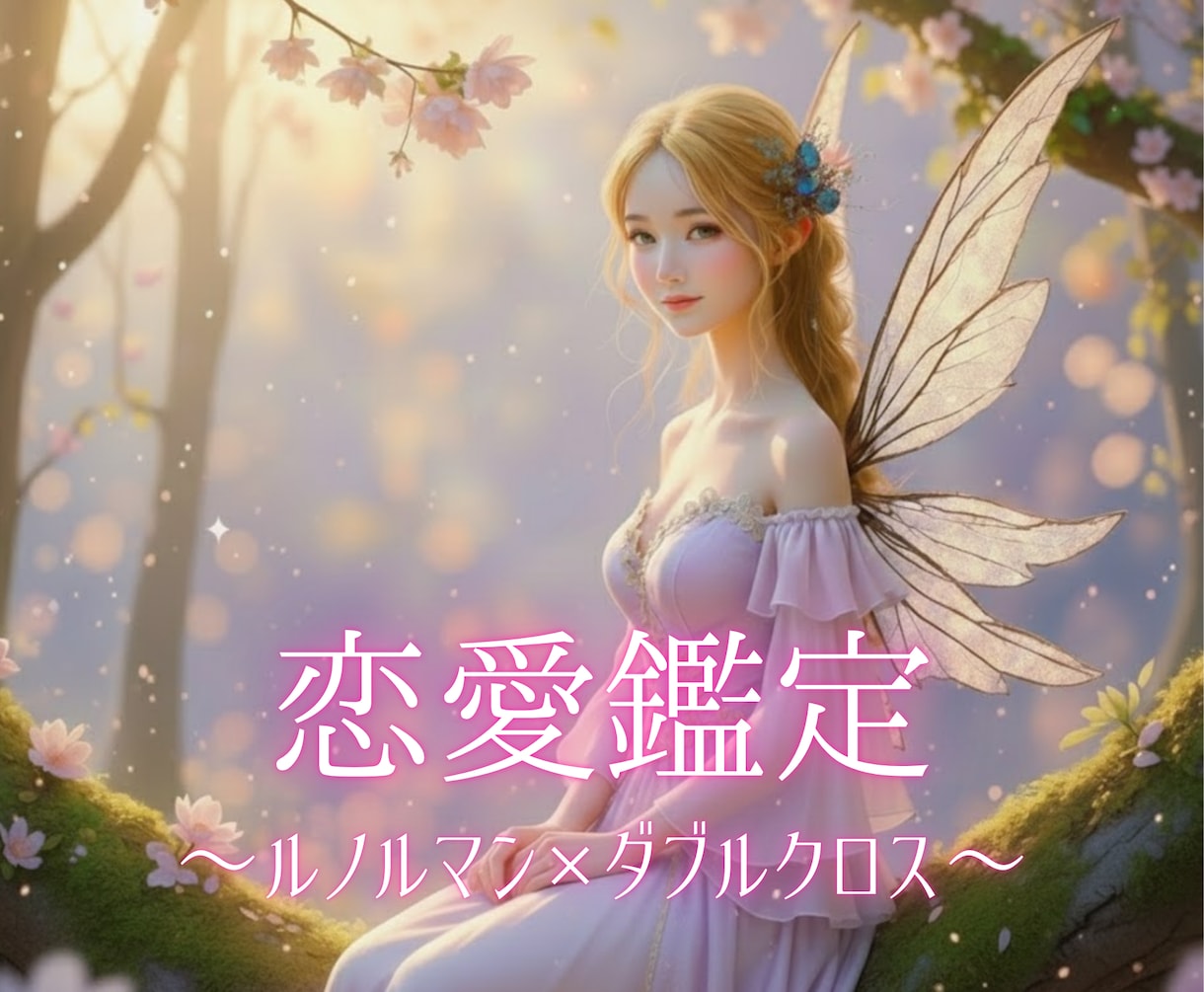 ルノルマンのダブルクロスで二人の恋を丁寧に占います 1500文字で返信／恋愛♡彼の気持ち♡二人の未来 イメージ1
