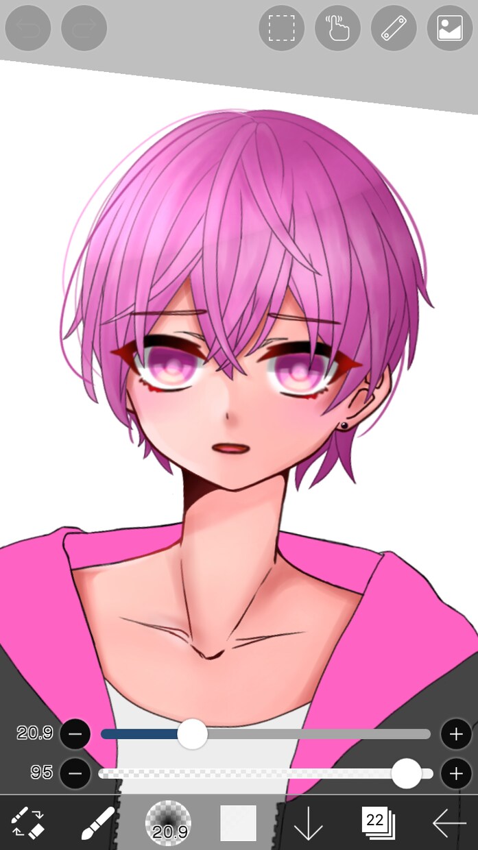 オリキャラのイラスト描きます 色んな絵柄で描くことができます！腐、百合、夢も〇 イメージ3