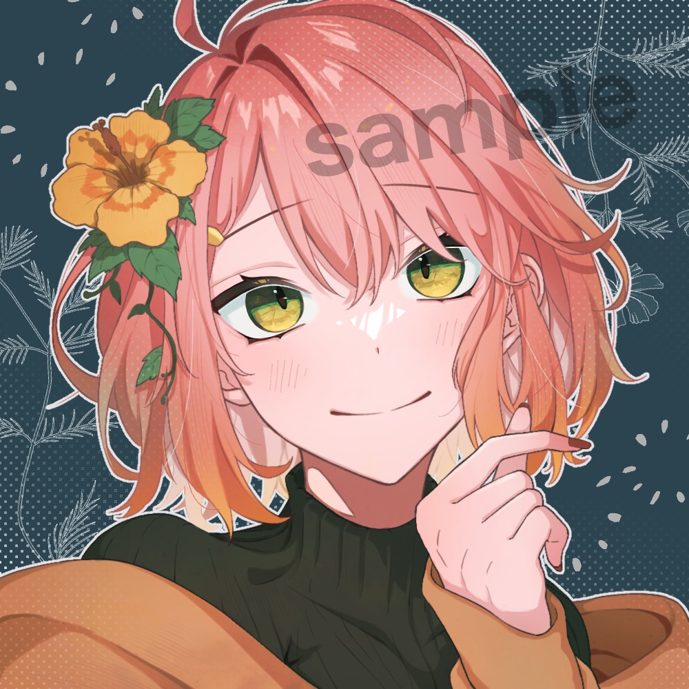 特別割引⭐︎アイコンお描きします 期間限定で特別価格にて制作いたします！ イメージ2