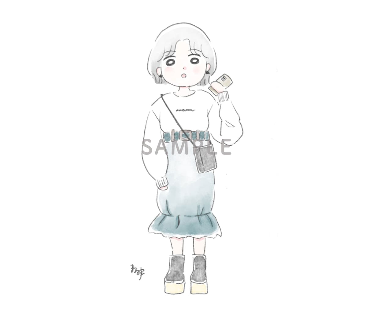 ゆるくて可愛いアイコン・イラスト作成します 可愛くて癒されるあなただけのアイコン・イラスト作りませんか？ イメージ10