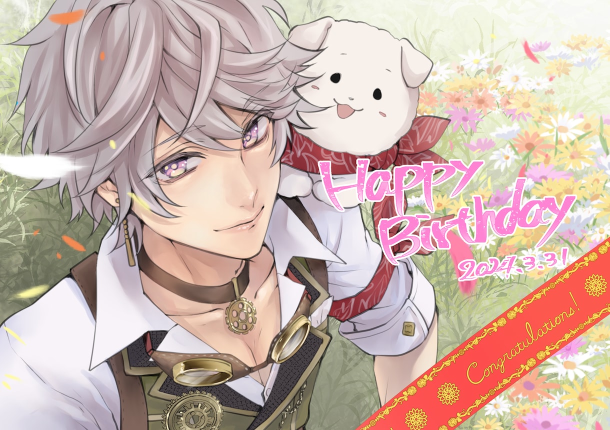 商用利用可・1枚絵イラスト制作します オリジナルキャラクターやFAの1枚絵イラストを制作します イメージ4