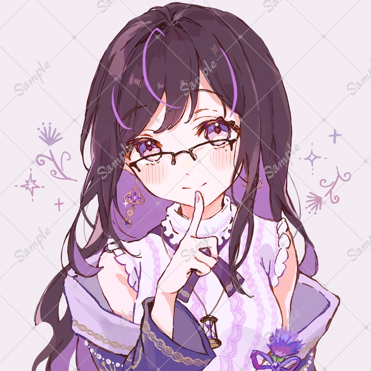 ふんわり温かい透明感のあるイラストをお描きします アイコンやヘッダー、サムネイル、配信画像などにぜひ！ イメージ5