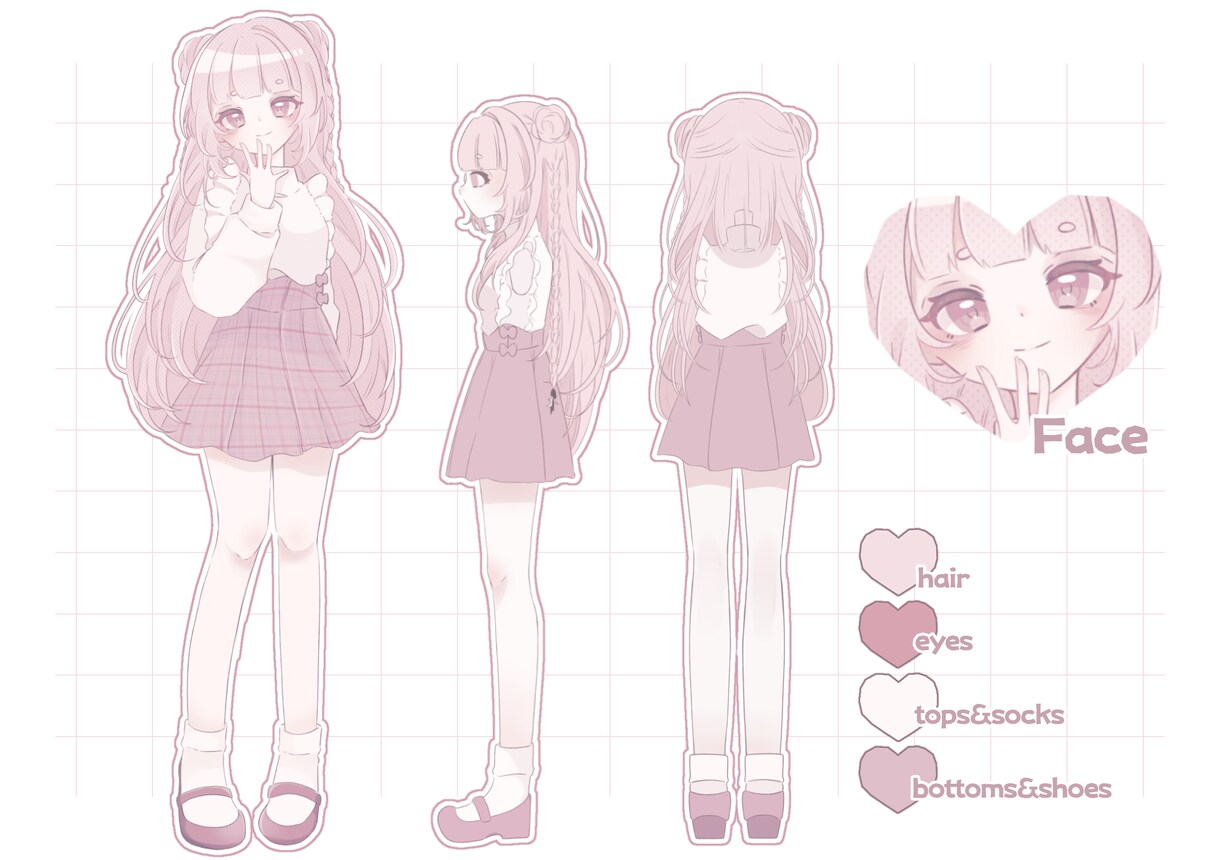 ふわふわで可愛いオリジナルイラスト描きます 主にパステルカラーを使用したオリジナルイラストを作成します！ イメージ3
