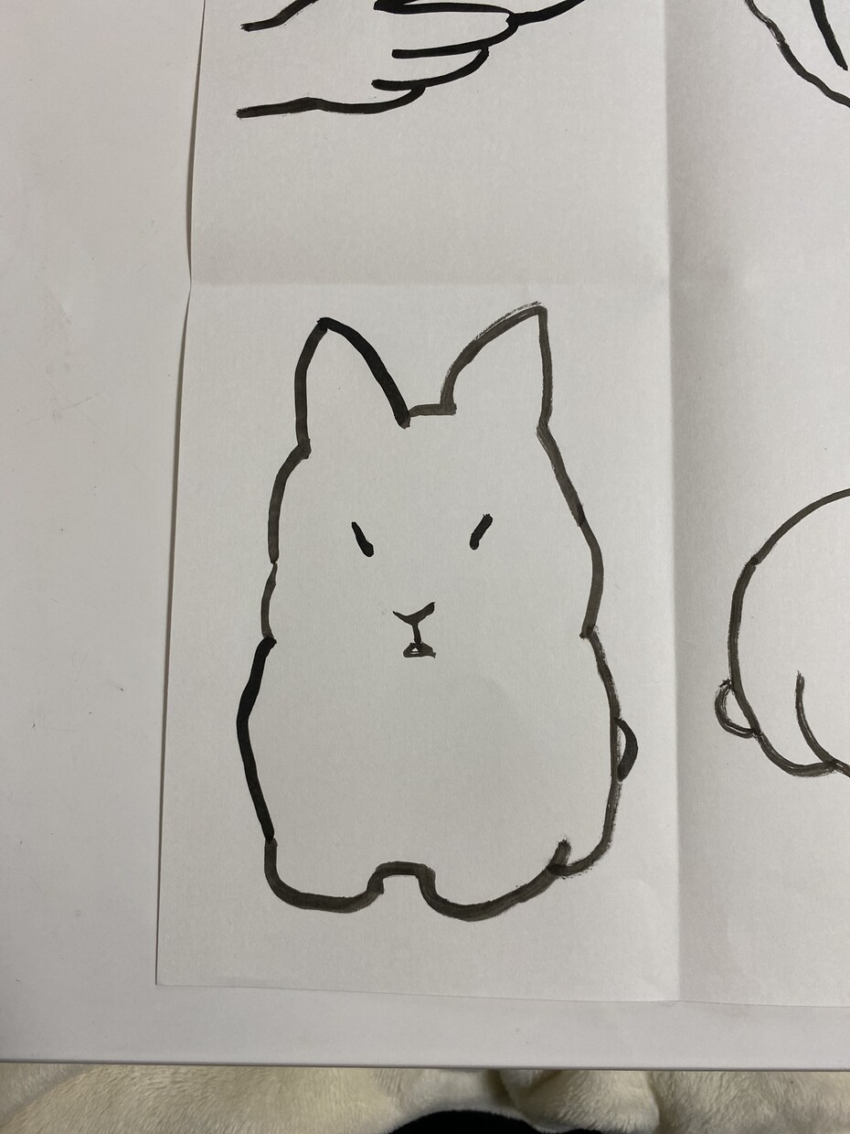 似顔絵、かわいい絵を描きます 作成はハガキまたは紙で作成します。 イメージ3