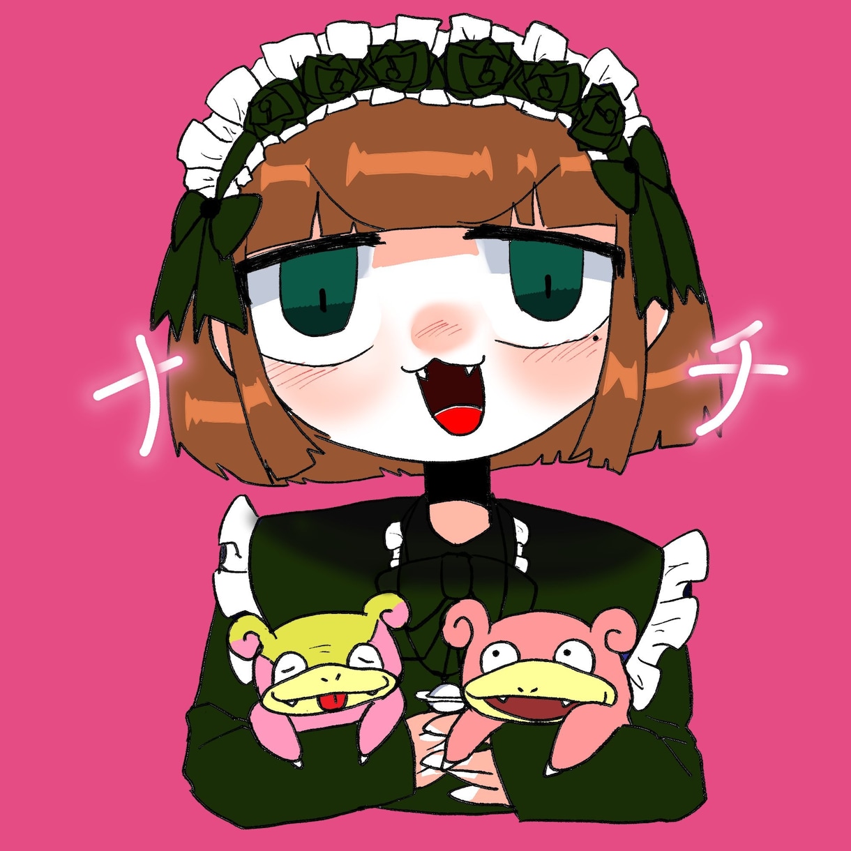 お安めの簡易イラストを受けて付けています SNSなどのアイコンなどにお使いいただけると幸いです！ イメージ1
