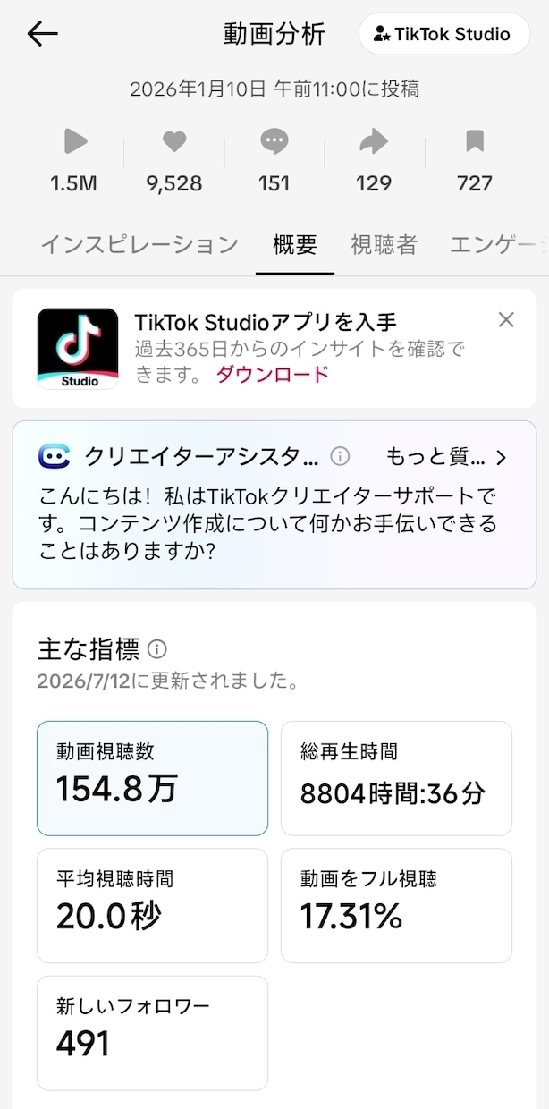 ショート動画の企画・構成を1本ご提案しますます TikTok・YouTubeで100万回超え多数の実績あり イメージ7