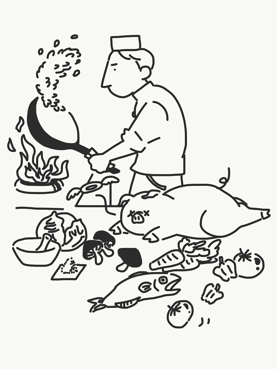 SNSのプロフ画やロゴなどのイラスト承ります 看板・似顔絵・パワポの挿絵などいろいろ受け付けます！ イメージ5