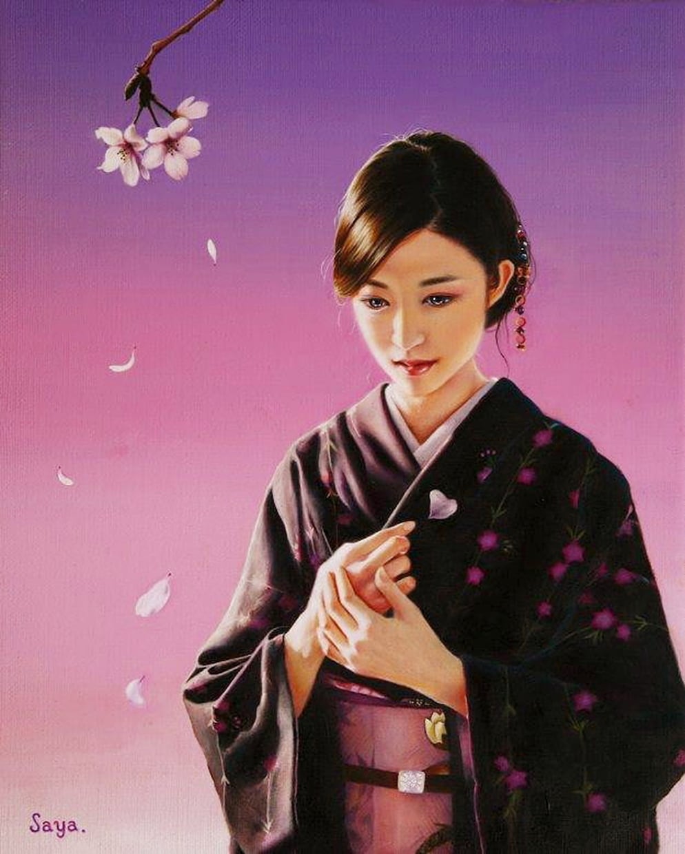 プロの画家がご希望の人物画を油絵で描きます ご家族や大切な方の想い出をアート作品としてお届けします イメージ10