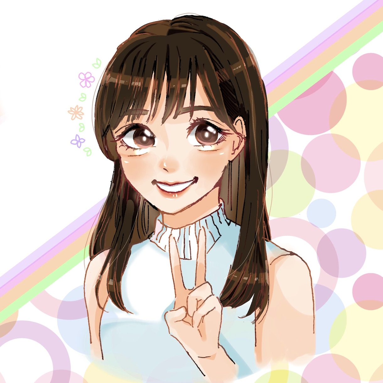商用利用◎SNSアイコン/ヘッダー描きます ご相談を重ね、期待を超えるイラストを描けるよう寄り添います！ イメージ3