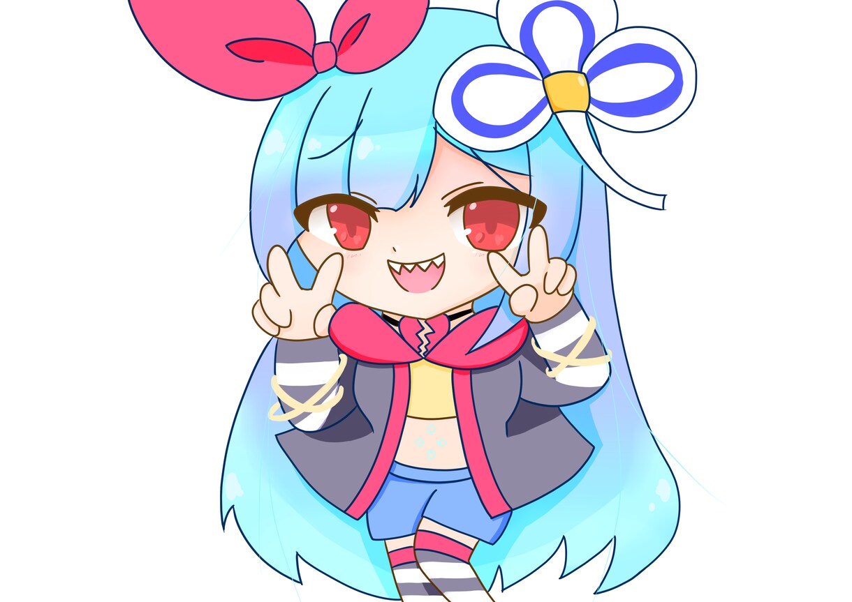 SDキャラのLive2D作ります Vtuberを始めたいけど、予算を抑えたい方必見！ イメージ3
