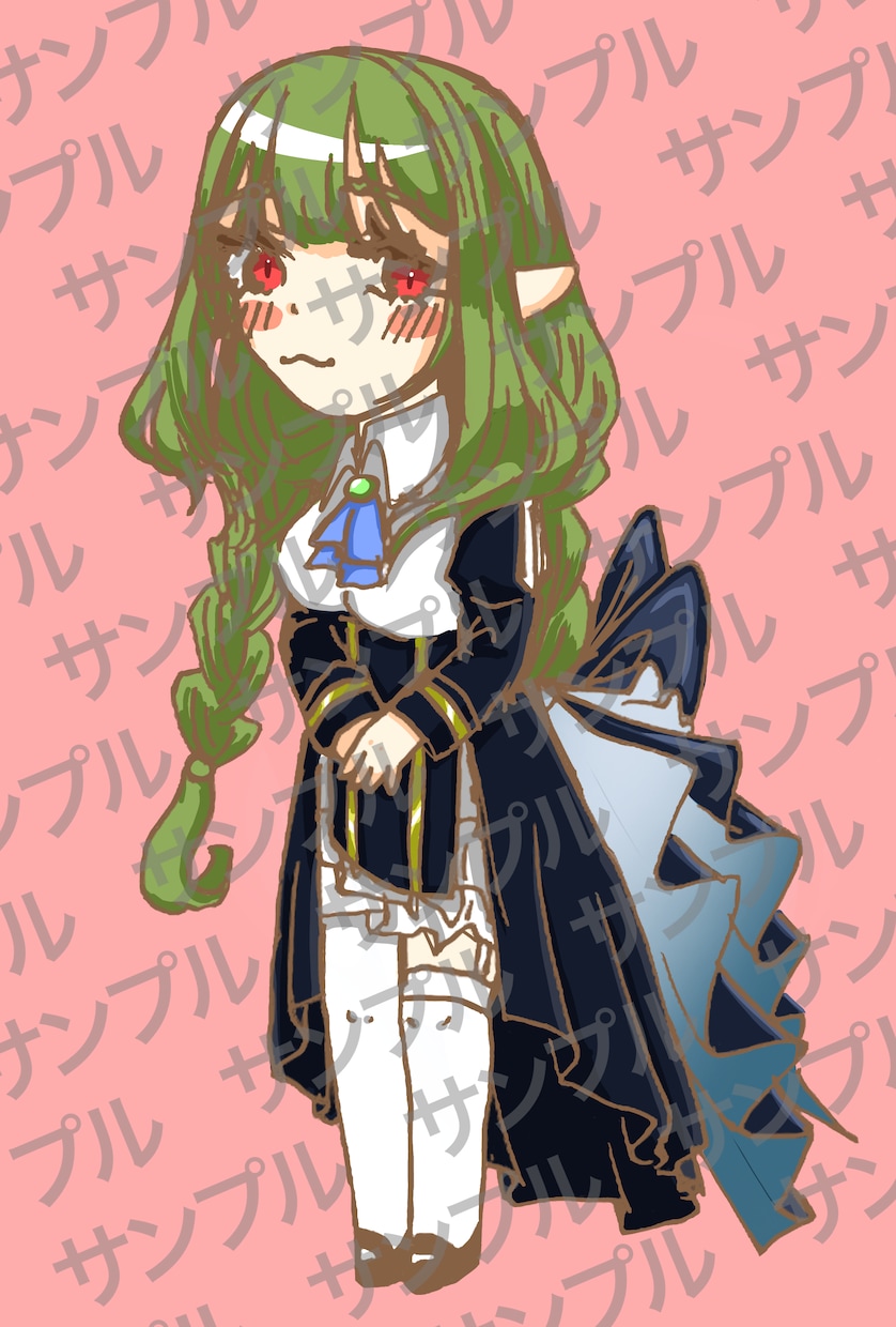 かっこいい系、可愛い系のイラスト描きます 可愛く、かっこいいキャラに仕上げます！ イメージ2