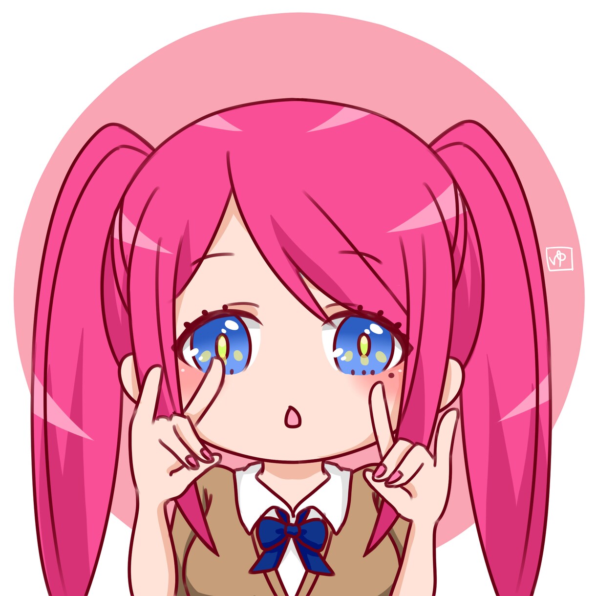 かわいいアイコンイラストお描きます かわいいアイコンが欲しい方へ！ペア画なども相談次第で可能です イメージ2