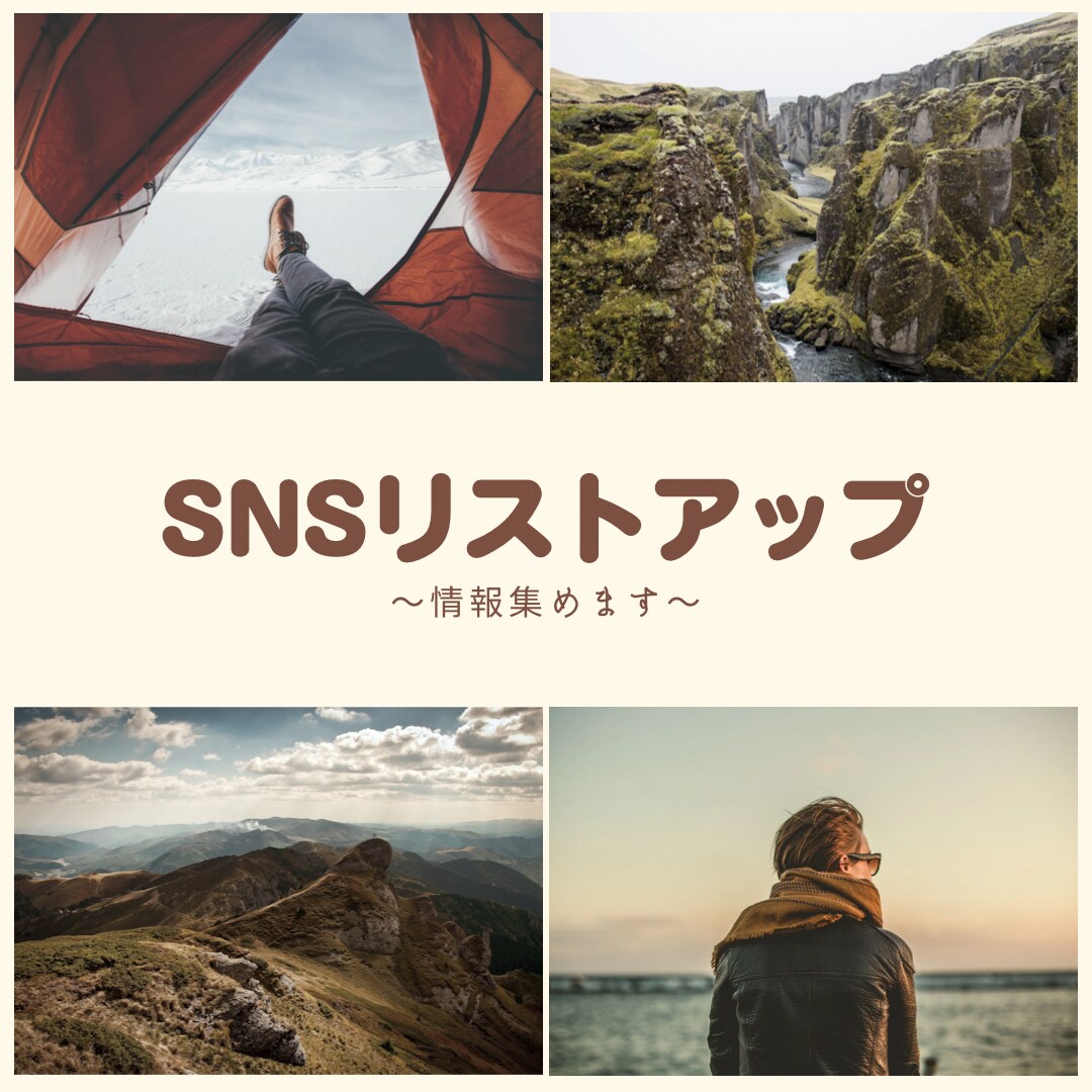 SNSのデータ収集代行いたします 丁寧かつ的確に、ご要望の情報を集めます！ イメージ2
