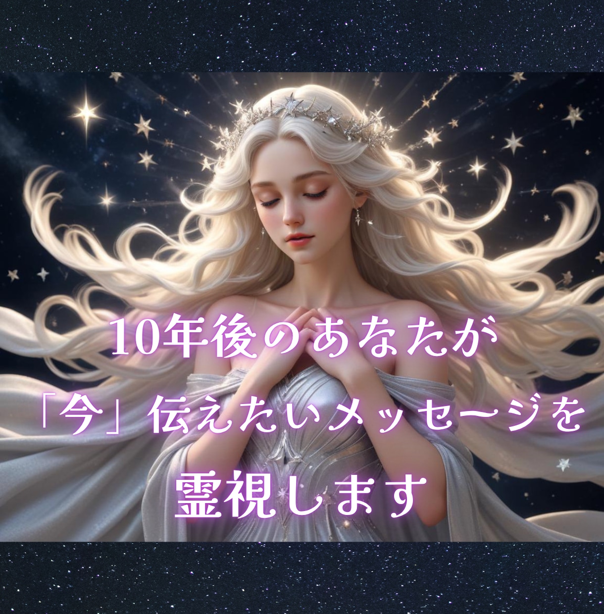 10年後のあなたが今伝えたいメッセージを霊視します プロの鑑定士が精密鑑定☆運命を導く未来からのメッセージ イメージ1