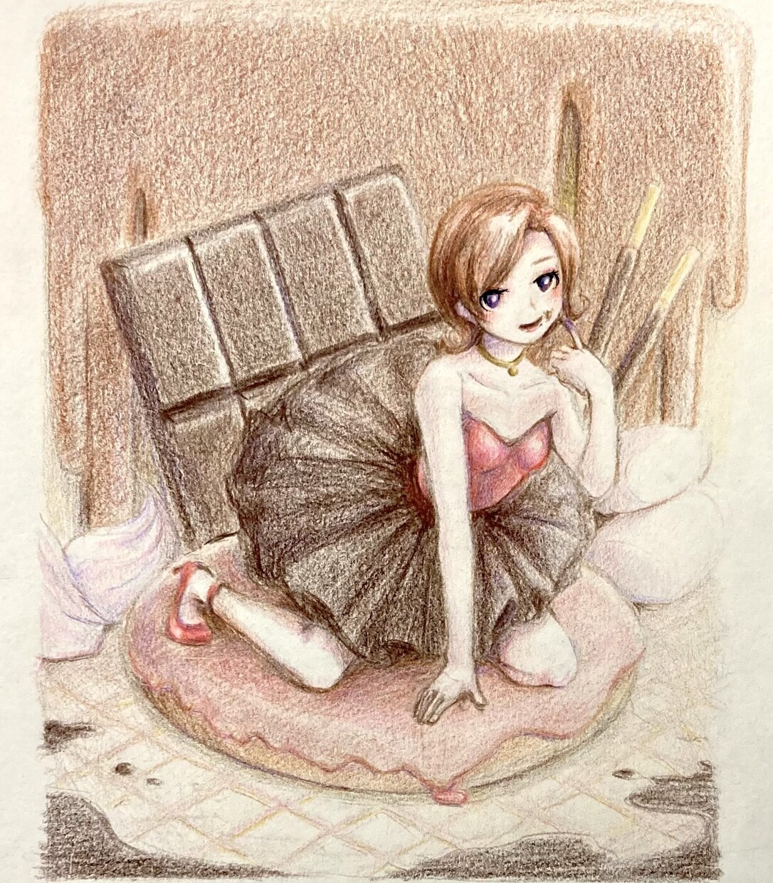 厚みと温かみのあるイラストを作成します キャラクターと背景で魅力を伝えるイラスト！MV表紙ポスター等 イメージ5