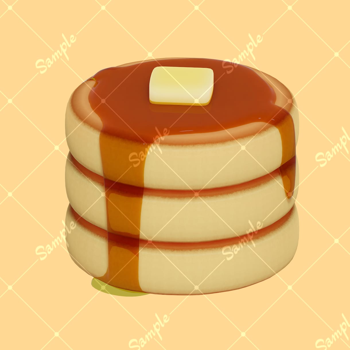 3DCGでおもちゃみたいな食べ物･小物を作成します SNSやブログ用のかわいいアイコンなどにおすすめです！ イメージ5