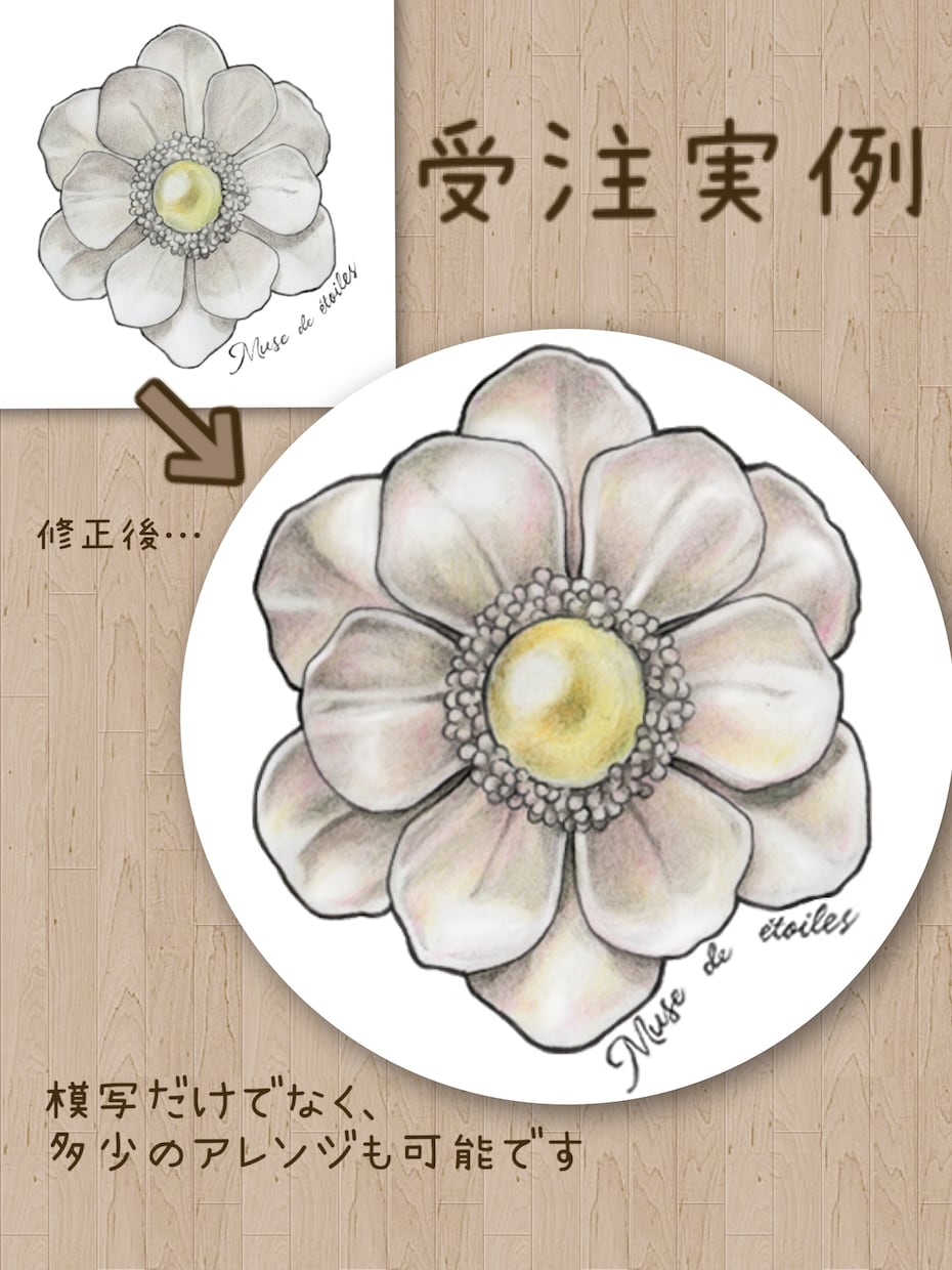 模写　描きます 模写は基本的に手描きですが、希望があればデジタルも可です イメージ2