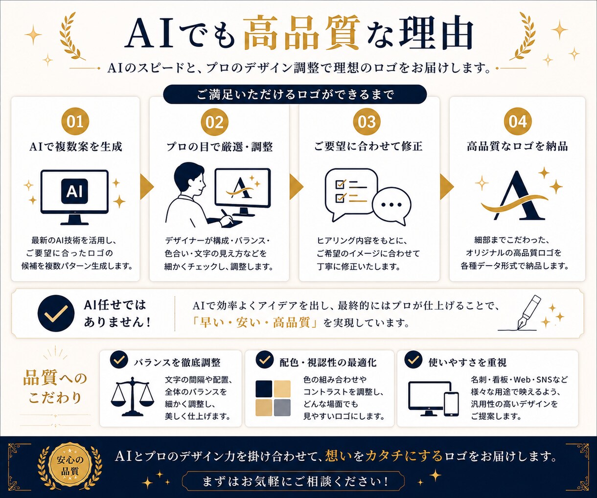 プロ品質｜高品質なオリジナルロゴを格安で制作します 修正無制限！あなた専用のロゴを制作します イメージ7