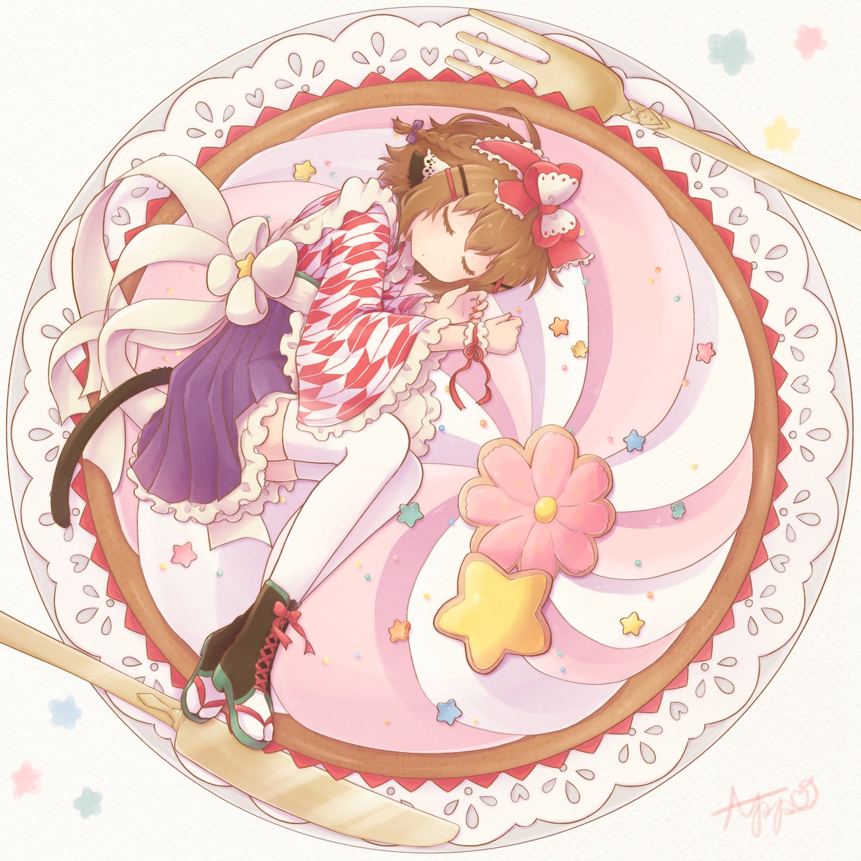 かわいいアイコン用などのイラスト描きます 女の子や動物など可愛いイラストが欲しい方へ！ イメージ4