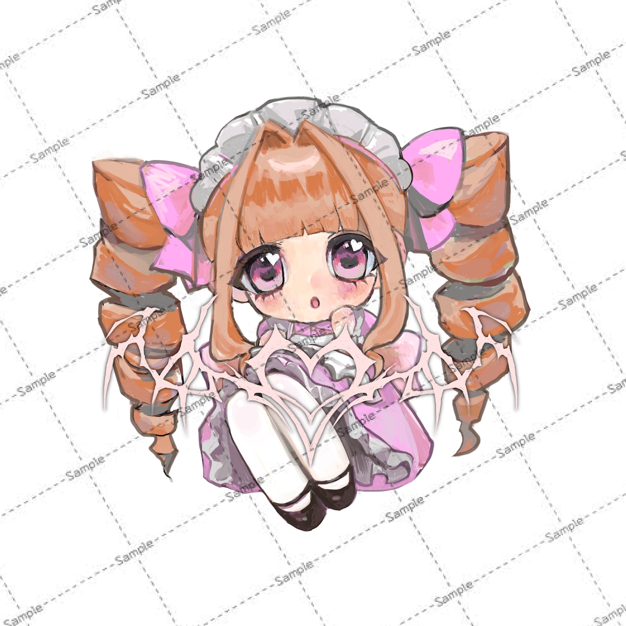 スピード納品!ミニキャラ描きます ダーク、キュート、クール系描けます‼️ イメージ1