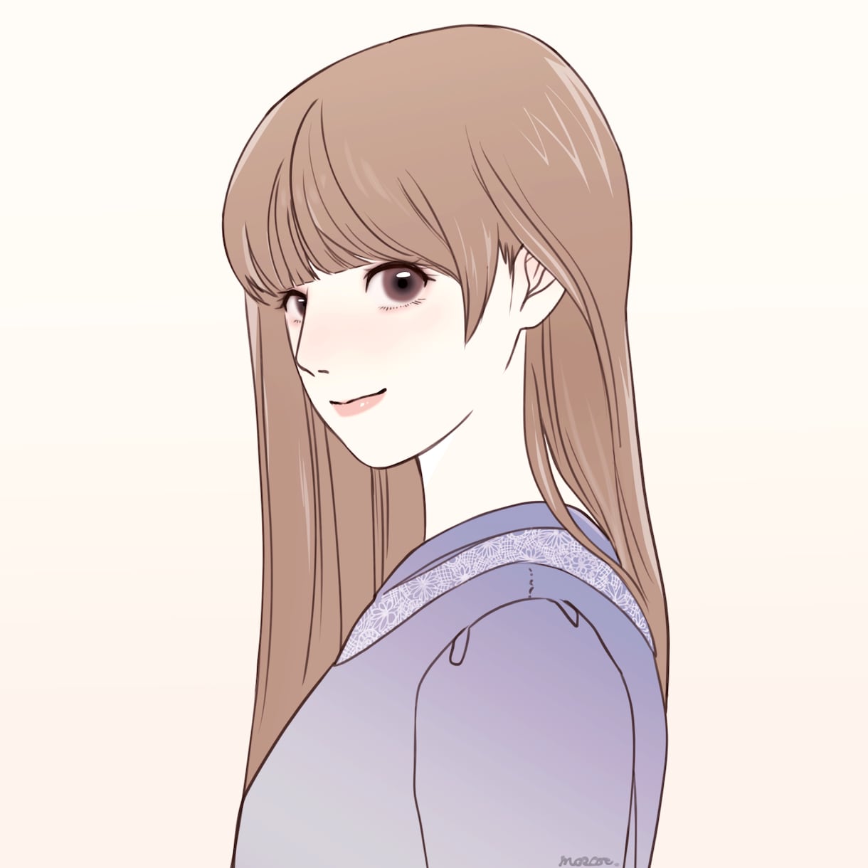 ビジネス◎好印象✦上品で高品質なアイコン描きます ✦似顔絵可✦雰囲気のある仕上がりで清潔感と信頼感を演出 イメージ6