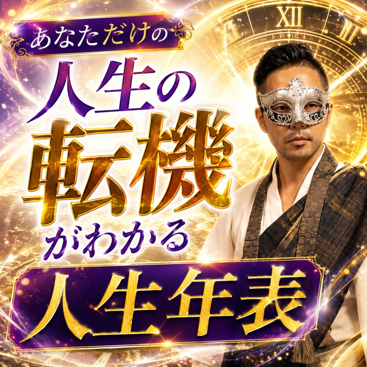 20年の霊視歴によりあなたの人生年表を鑑定します 仕事・結婚・転職・金運。人生が動く時期を読み解く未来霊視 イメージ1