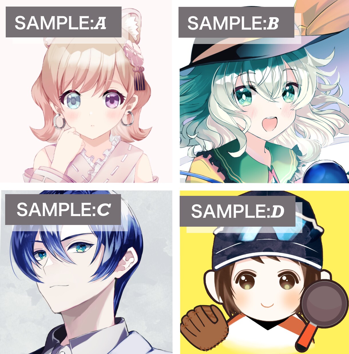 イラスト作成します ボカロ、歌ってみたのMVイラスト、同人誌の表紙や挿絵に！ イメージ4