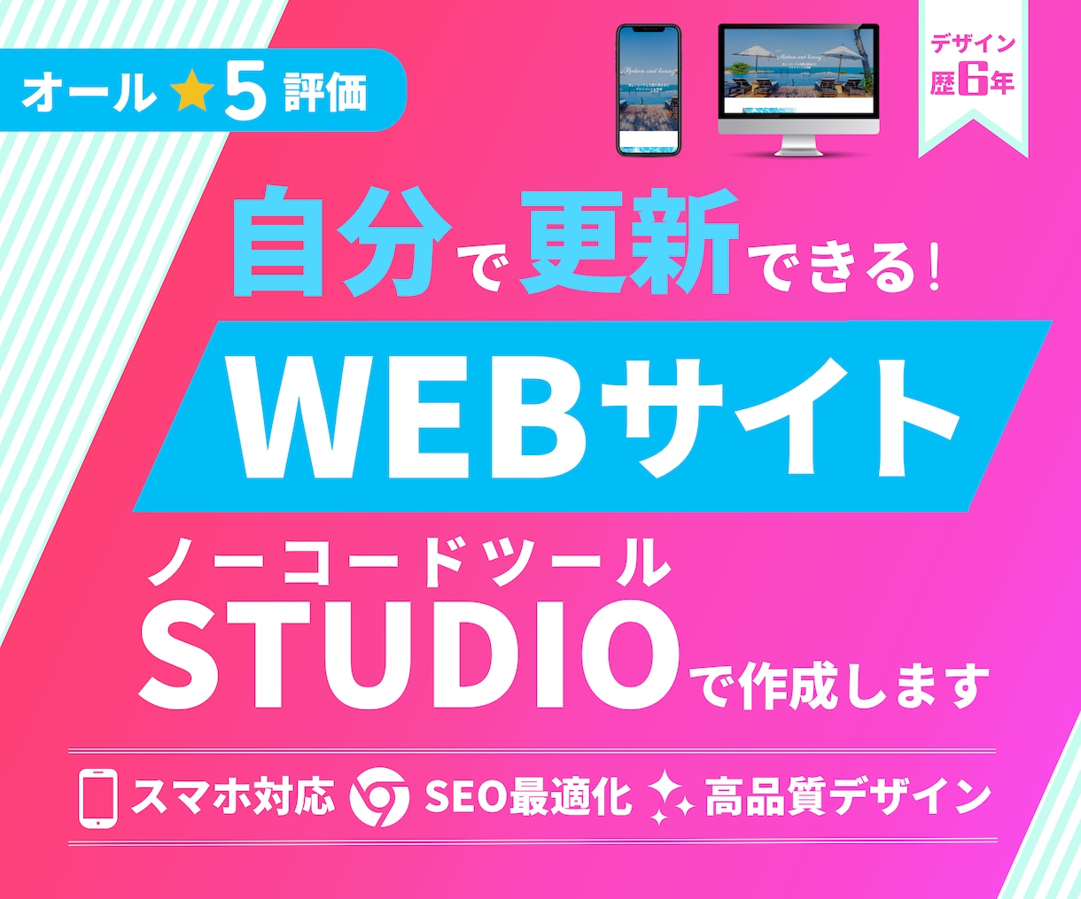 魅力が伝わる！サムネイル・アイキャッチ作ります クリック率UPに繋げる！ヘッダーとのセットあり！ イメージ3